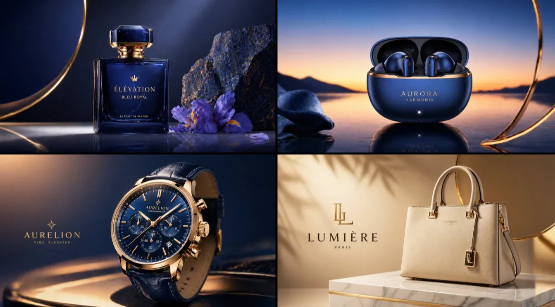 High-End Premium Advertising Illustration
